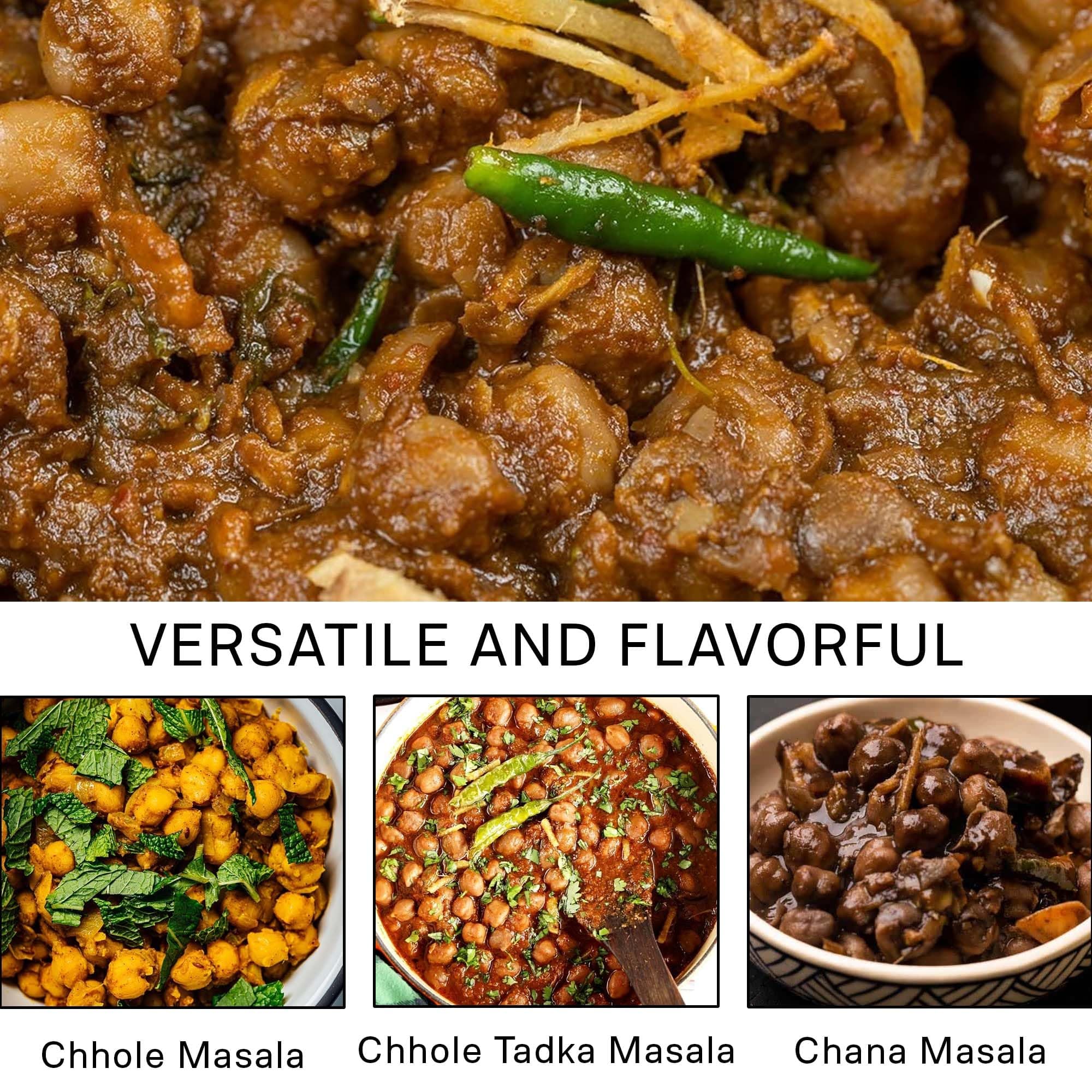 Spiced Right Purani Dilli Chole Masala | Chana Masala Powder 100g | Authentic Punjabi Amritsari Pindi Style Masala for Chickpeas, Choley Bhature | No Onion Garlic | Traditional Indian Spice Blend — image 6