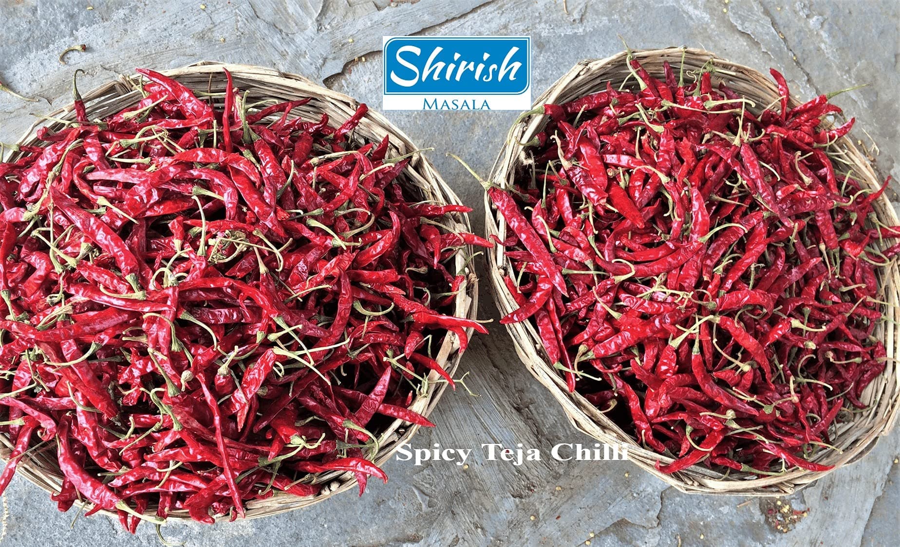 Shirish Masala Guntur Teja Chilli ( Hot and Spicy )/Red Chilli Whole / Dry Red Chilli (Sortex Clean)-200 Gram — image 3