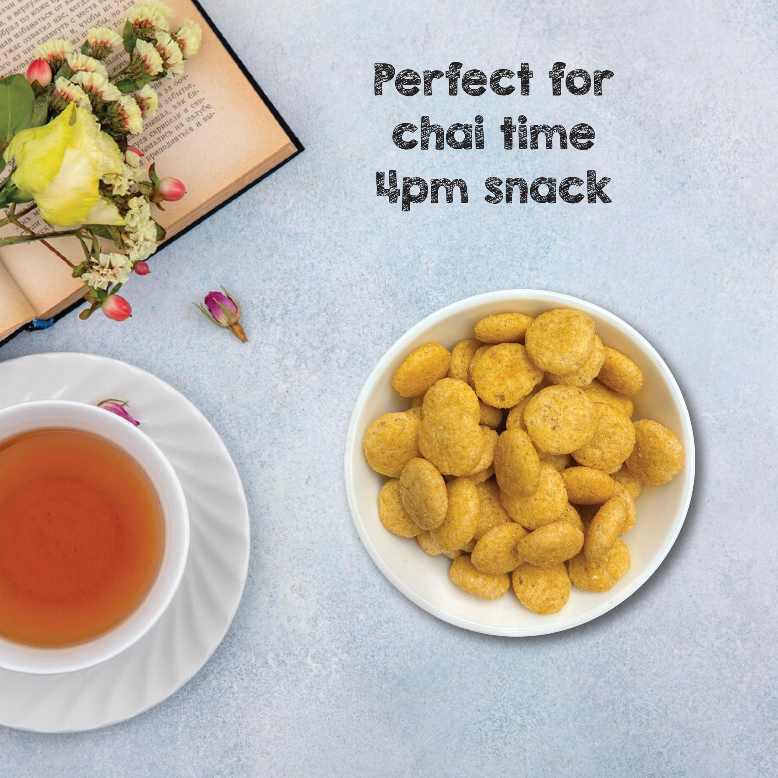 SelfCare By Suman Agarwal Jowar Puff - Chilli Lime - 75g (Pack of 1) | Roasted | No Added Artificial Flavors or Preservatives | Savoury - Snacks - Namkeen - Grocery | Vegan - Jain - Travel Friendly | — image 5