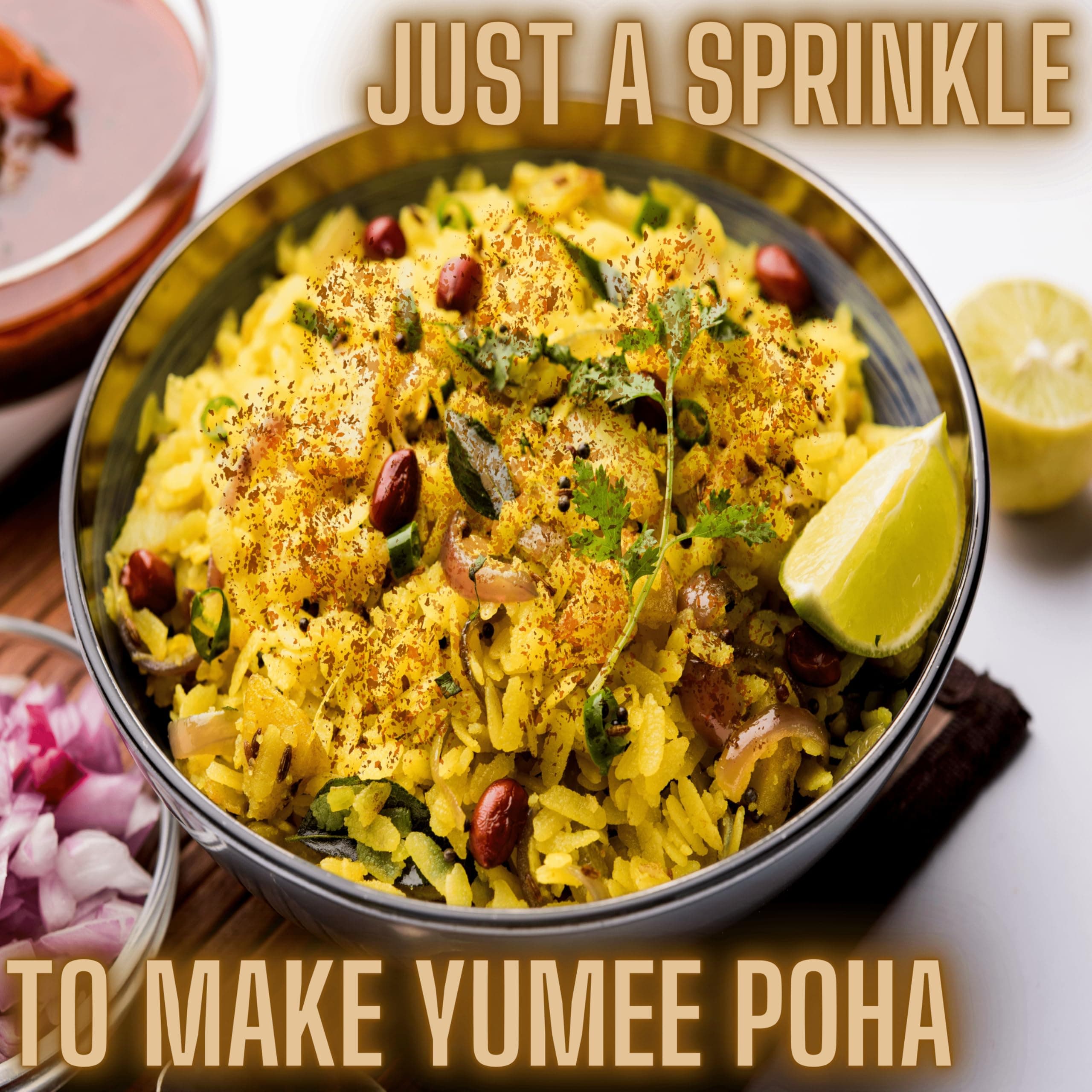 The Humble Craft Poha Masala Powder Indore, Indori Poha (for Jeerawan Powder, for Jeeravan Masala) - 100g — image 3