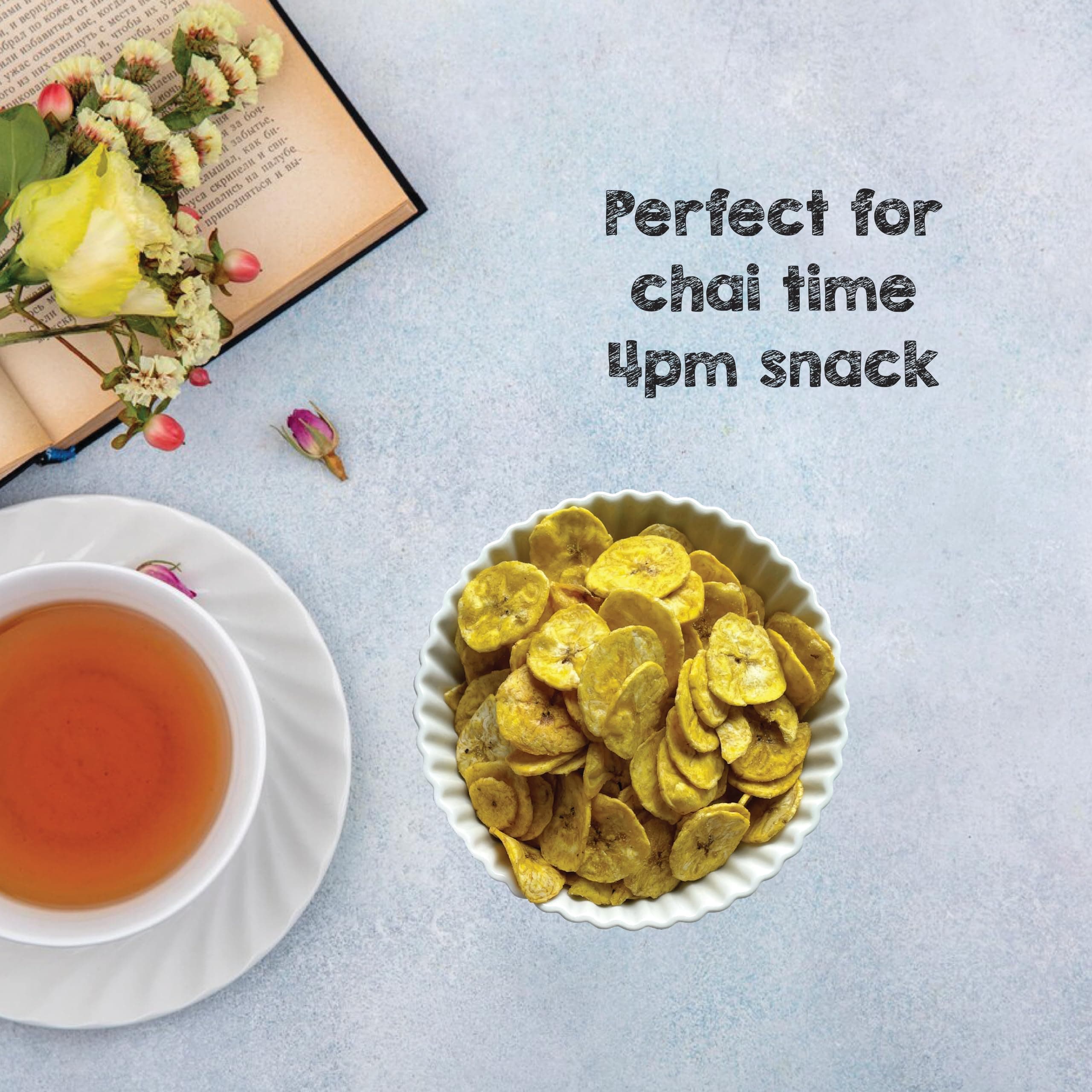 SelfCare By Suman Agarwal Roasted Plantain Chips Pack of 1 125 grams | Healthy - Gluten Free | Savoury - Snacks - Namkeen - Grocery | Mid Day - Workout - Tea time Snacking | Jain & Travel Friendly — image 6