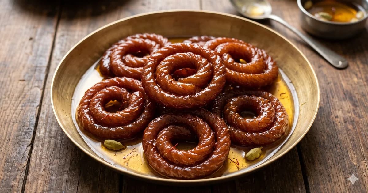 Chanar Jilapi (Chhena Jalebi)