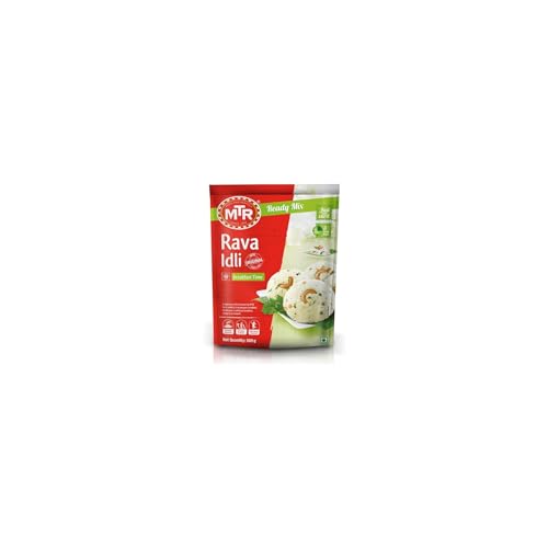 MTR Rava Idli Mix - Breakfast Mix | Quick Breakfast | Instant Ready to Cook Mix | Ready-To-Make South Indian Breakfast | 500g
