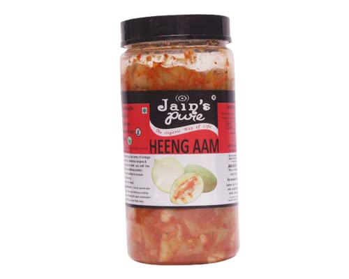 Jain Agro Food HEENG AAM ACHAR/MIRCHAULI 400g