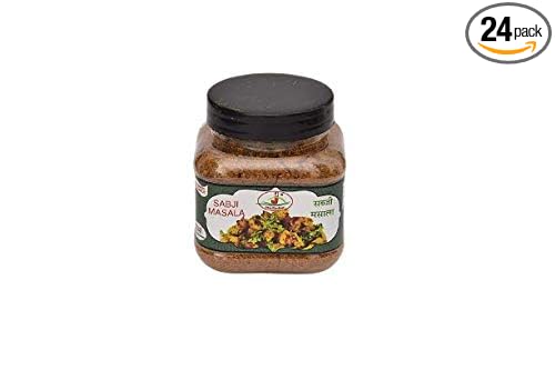 Jai Jinendra Sabji Masala Powder Jar Packing No Onion No Garlic 100 gm Pack of 24