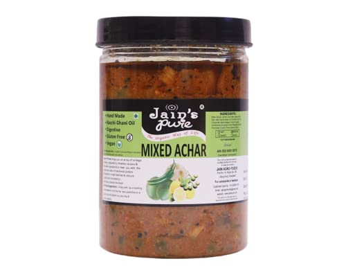 JAIN'S PURE MIXED ACHAR (1 KG)
