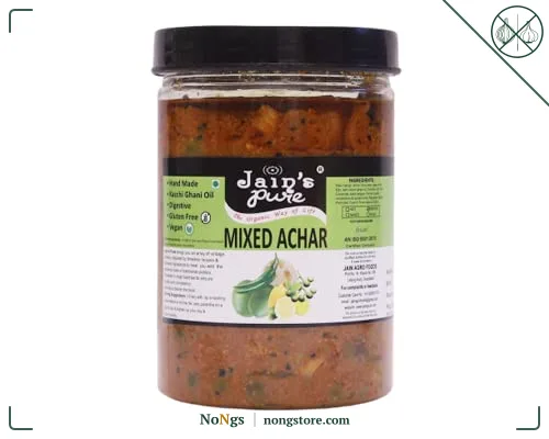 JAIN'S PURE MIXED ACHAR (1 KG)