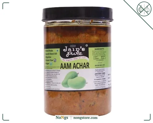 Jain Agro Food AAM ACHAR/Mango Pickle 1Kg.