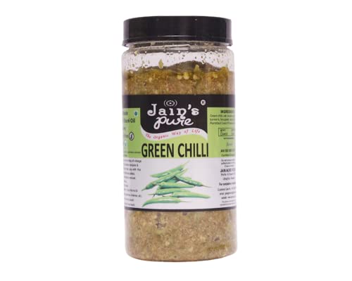 Jain Agro Food Green Chilli ACHAR 400g.