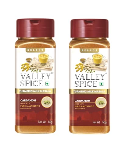 Valley Spice Select Chai Masala (Cardamom 50g (Pack of 2))