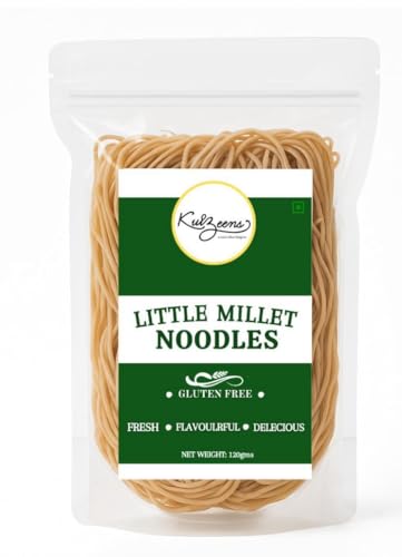 Millet Me by Kuizeens Little Millet Noodle - 220G (Pack of 1) | Traditional Indian Millets | Protein-Rich | Easy-to-Make | Fresh & Flavourfull | No MSG |No Preservatives|Vegan & Wholesome|Ready in Minutes | Jain | No Onion & Garlic