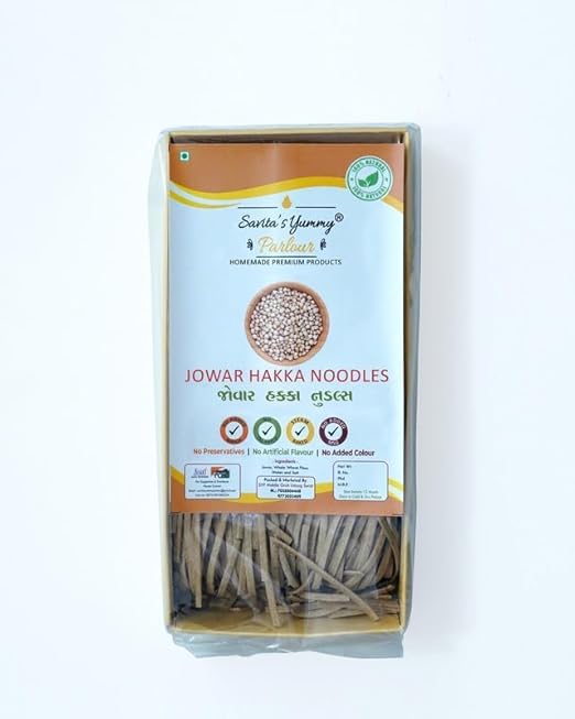 Savita's Yummy Jowar Hakka Noodles | Healthy Gluten-Free Millet Noodles | No Preservatives, No Artificial Flavour & Colour | 180g