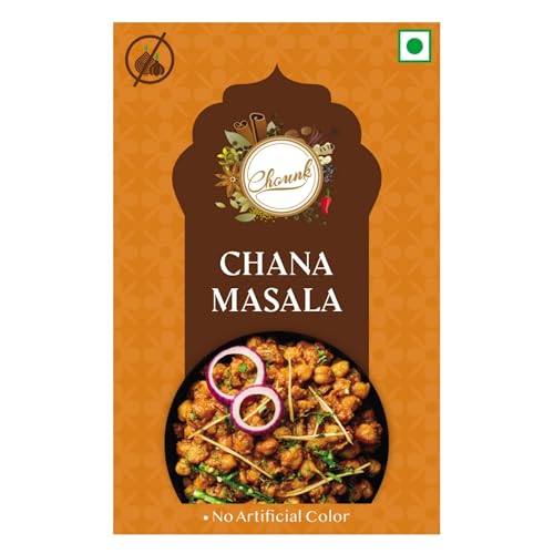 Chounk 100% Pure Punjabi Chana Masala 100g Powder No Onion No Garlic Ready To Cook Powder Masala