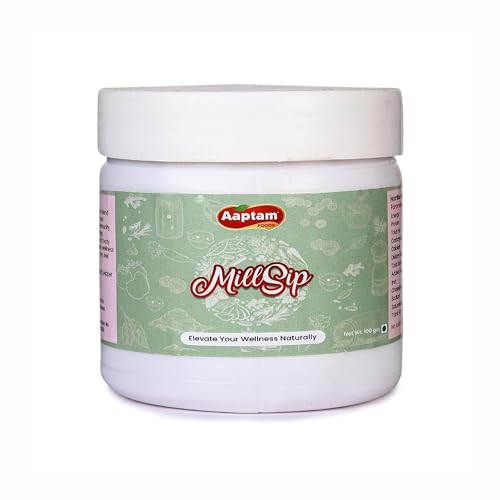Aaptam MillSip Instant Millet Drink/Soup Mix with Rajgira, Vegetables, Herbs & Spices | No Preservatives | No Artificial Flavours | No Added Sugar| Just add boiling water, stir and Sip| Vegan| Gluten free| Gut health| Immunity boosting