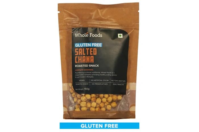 Whole Foods Gluten Free | Snacks (150 Grams, Salted Chana)