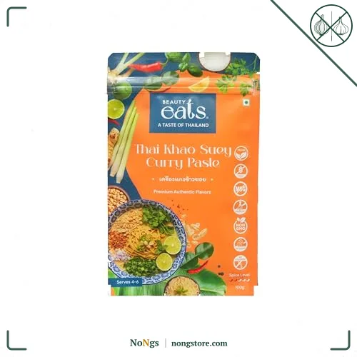 Beauty Eats Thai Khao Suey Curry Paste| Aromatic, Creamy & Ready To Cook| No Onion&Garlic (100Gm)