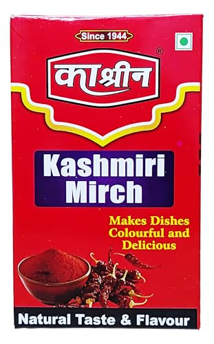 Ka shreen Kashmiri Lal Mirch Powder 100g Pack | Make your dishes more Colourful and Tasty | Ready to mix Masala