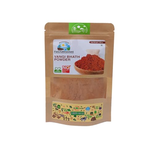 Vangi Bath Powder 200g | Authentic Flavours From South India, Made With Wholesome Spices & Lentil, Pure & Natural Brinjal Rice Powder, No added Preservative & Color, Healthy and Tasty