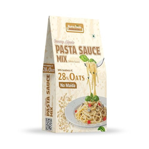 Nutriefoods Oats Pasta Sauce Mix, 180g, With 28% Oats and 10% Nuts and Seeds, No Additives