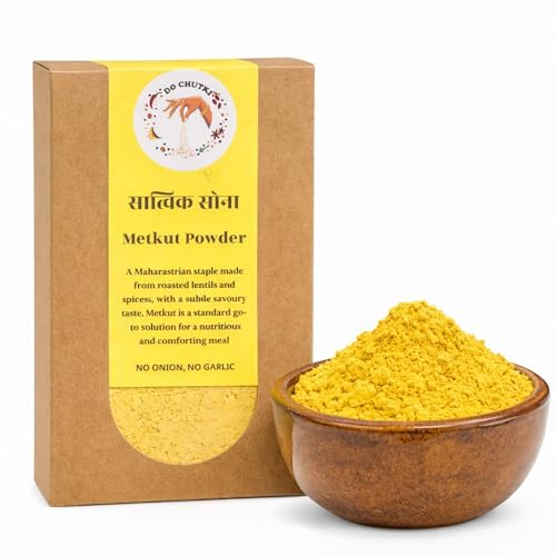 Do Chutki Metkut Powder 100g (Pack of 1) - Traditional Maharashtrian Metkut | for Idli, Dosa and Ghee Rice | No Onion, No Garlic | No Preservatives