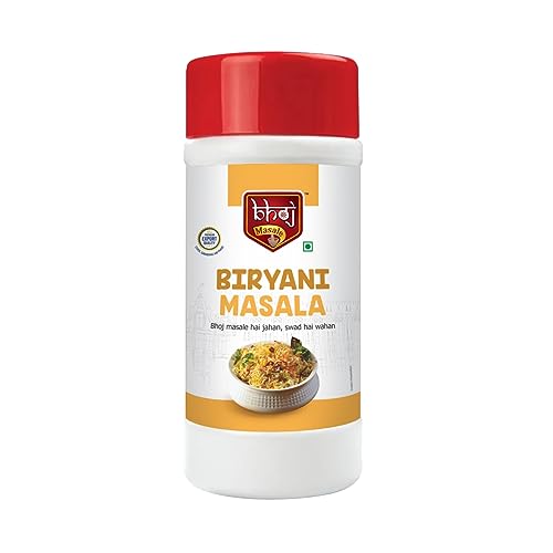 Bhoj Masale Biryani Masala 450 GM | Jain Spices | Spice Blend Biryani Masala Powder | Indian Traditional Biryani Masala