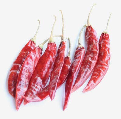 Shirish Masala Guntur Teja Chilli ( Hot and Spicy )/Red Chilli Whole / Dry Red Chilli (Sortex Clean)-200 Gram