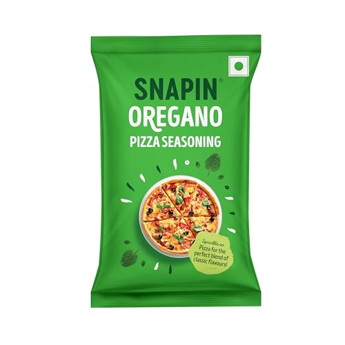 SNAPIN Oregano Pizza Seasoning Institutional Pouch, 500 gm | Multipurpose Italian Seasoning | Oregano Seasoning for Pizza, Pasta, Garlic Bread, Soups & Italian Food | Ready to use big pouch