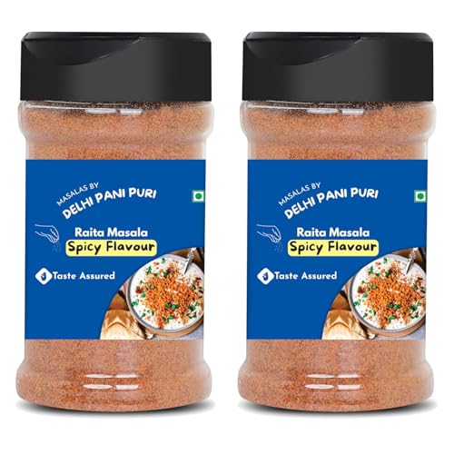 Raita Masala | Spicy Flavour Pack of 2 | 100% organic No Chemicals | Desi Spicy Punch | Perfect Seasoning for Buttermilk, Plain Curd, Boondi Raita & Vegetable Raita |180g