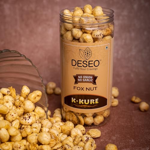 DESEO K-Kure Fox Nut Makhana, No Onion No Garlic, Jain Snack