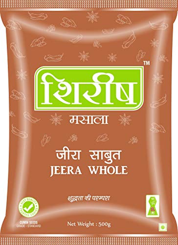 Shirish Masala Jeera Seeds whole spices, Cumin seed,zeera,jira (200 Gram Pack of 1)