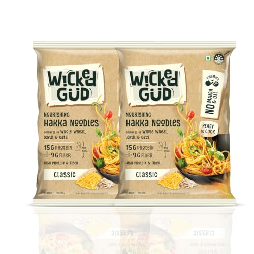 WickedGud Hakka Noodles (400gm x 2)