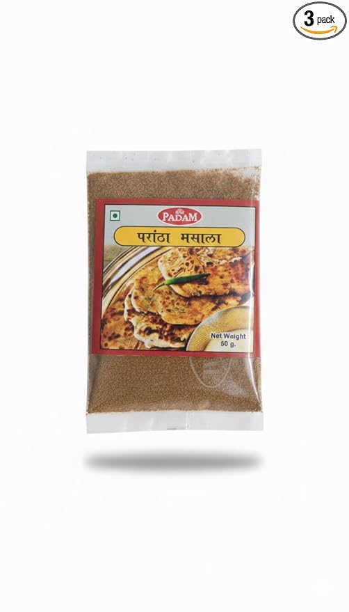 PADAM Parantha Masala, No Onion No garlic, (Pack of 3x50g)