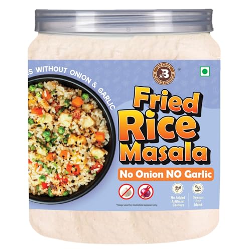 Brew Lab Fried Rice Masala | No Onion No Garlic | Restaurant-Style Chinese Masala | Quick & Easy Cooking | Multipurpose Seasoning for Fried Rice, Noodles & Vegetables 250g