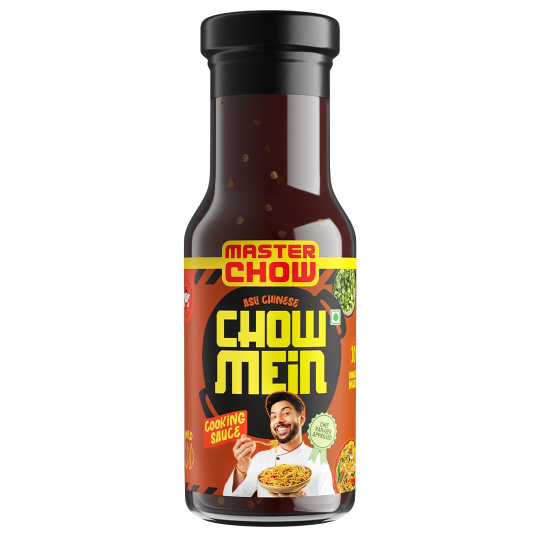 MasterChow Indo-Chinese Chowmein Sauce - Noodle Cooking Sauce | 220gms
