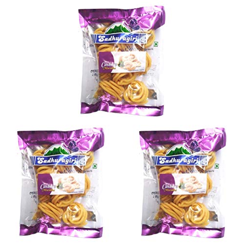 Sadhuragiri Cashew Murukku (120g x Pack of 3)