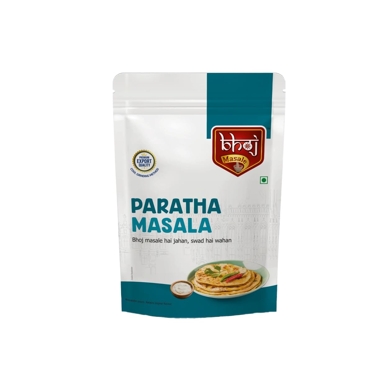 Bhoj Masale Paratha Masala Powder 200Gm|Premium Artisanal Jain Spices With Rich & Strong Flavour|Ready To Use|No Added Colours|No Onion And No Garlic Added (Jain Friendly)