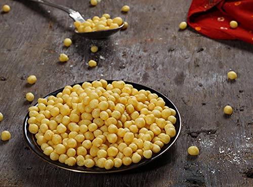 Anuvan™ Feel The Utsav Indori Namkeen Fiki Nukti/Bundi/Raita Bundi-500 GM - उत्सव इंदौरी नमकीन फीकी नुकती/बूंदी/रायता बूंदी -500 GM…
