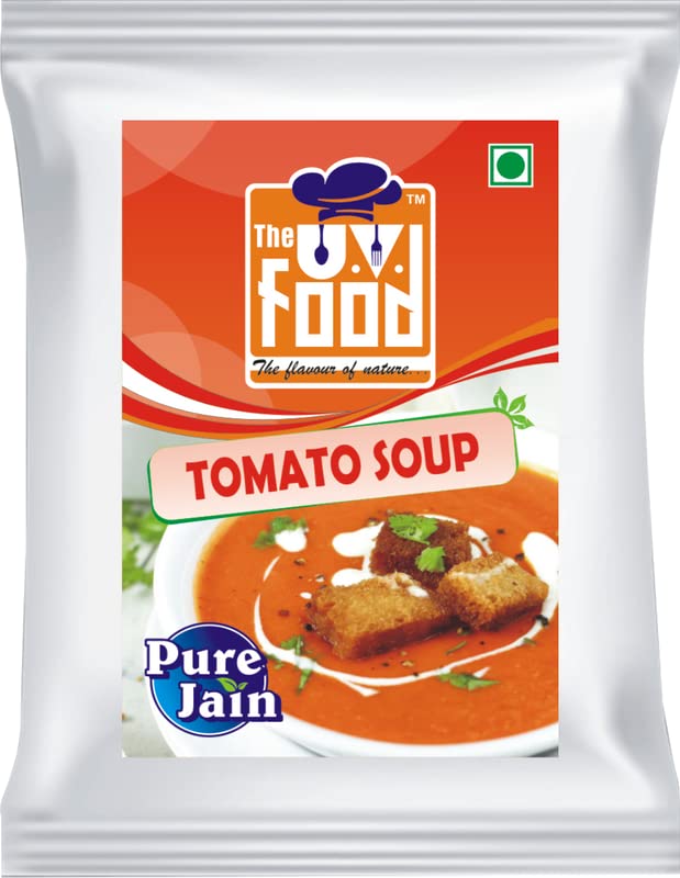 The U.V. Food Instant Mix/Premix Jain Tomato Soup Mix Powder | Easy to Make | Ready to Eat