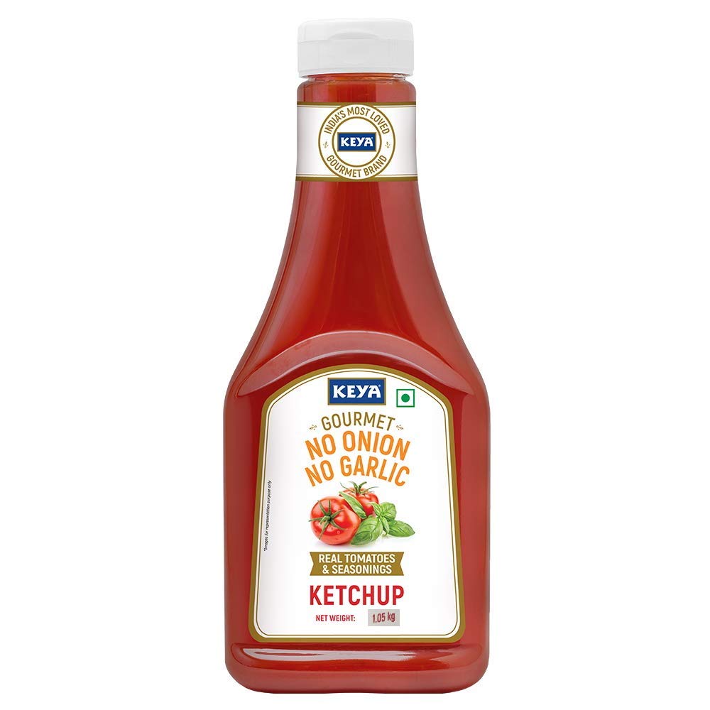Keya Foods Gourmet No Onion No Garlic Ketchup 1.05 kg