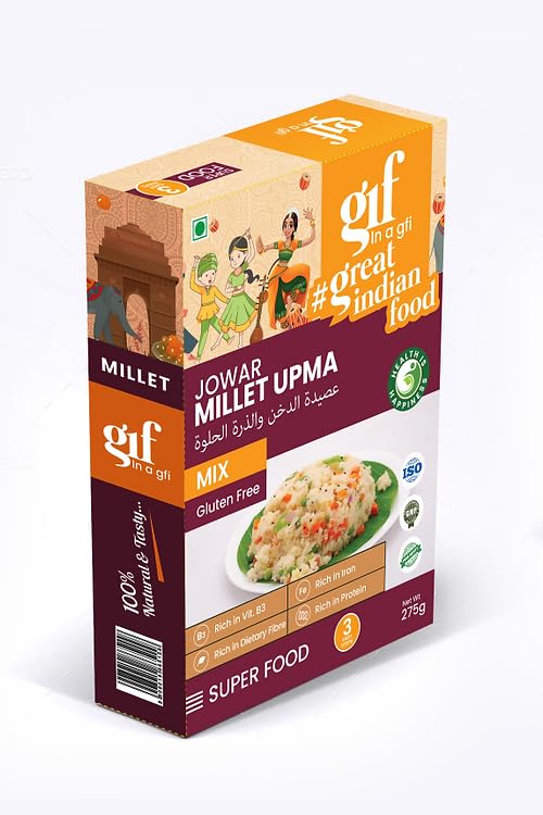 Great Indian Food Jowar Millet Upma 275 gram