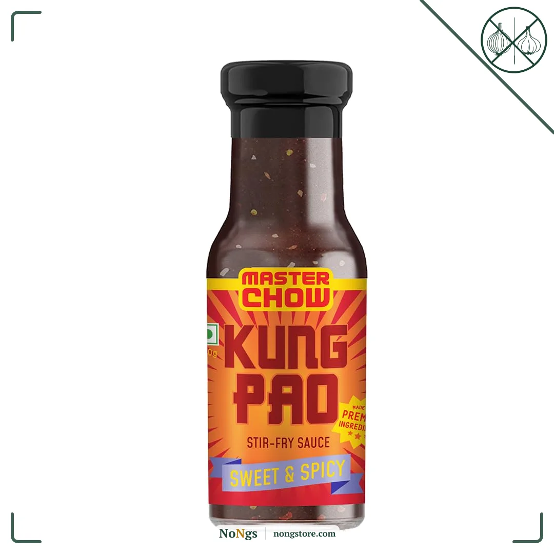 MasterChow Sweet & Spicy Stir Fry Cooking Sauce - 220 gm | Medium Spicy | Serves 4-5 Meals | Delhi Belly Sauce