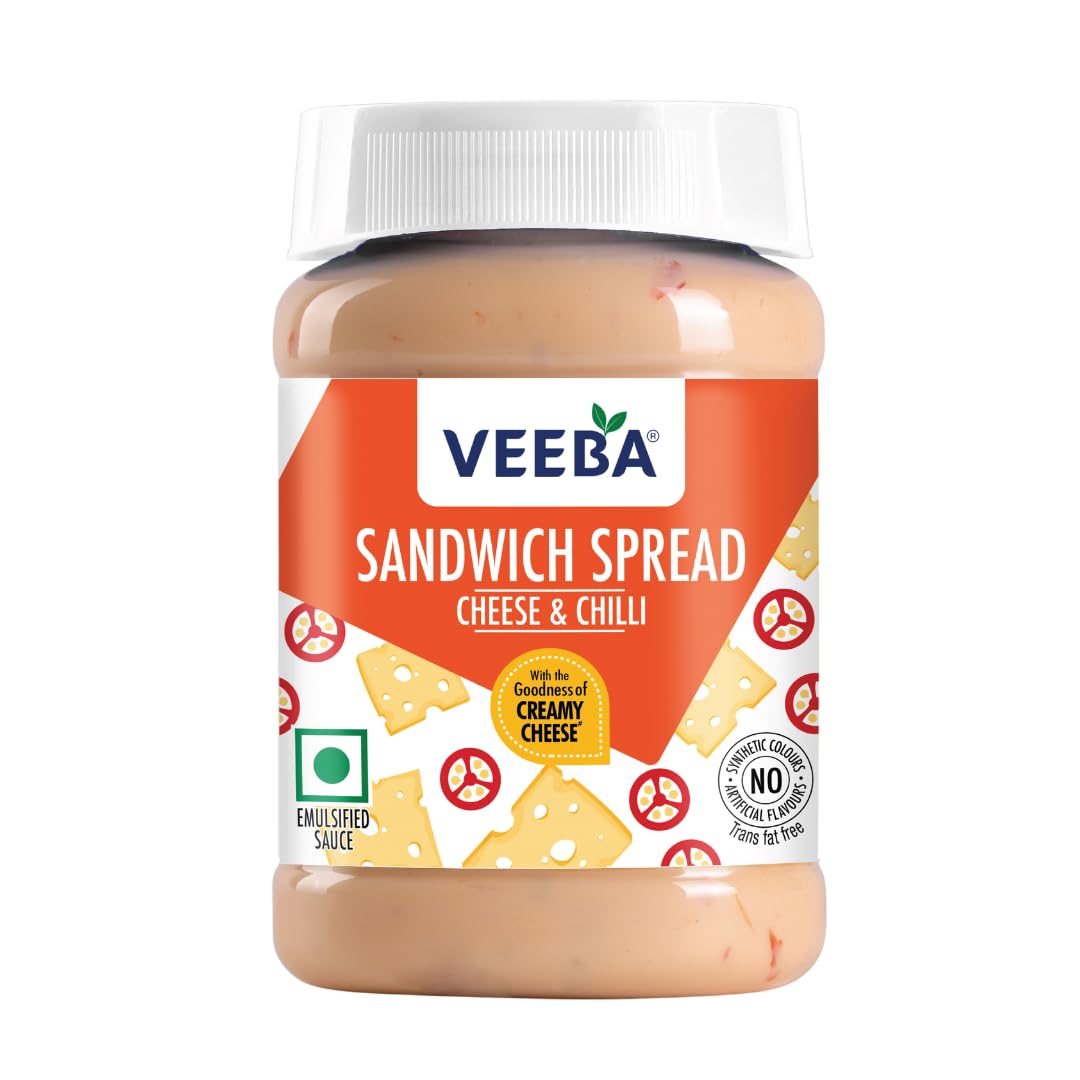Veeba Cheese and Chilli Sandwich Spread, 250 grams
