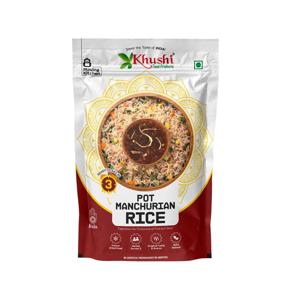 Khushi Food Products Jain Manchurian Pot Rice (72 g)