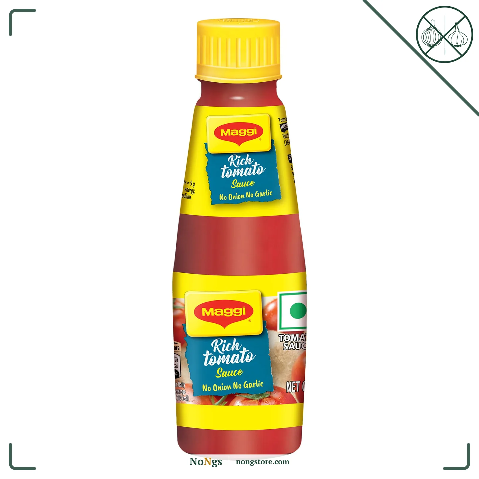 MAGGI Rich Tomato Sauce, No Onion No Garlic, 190g
