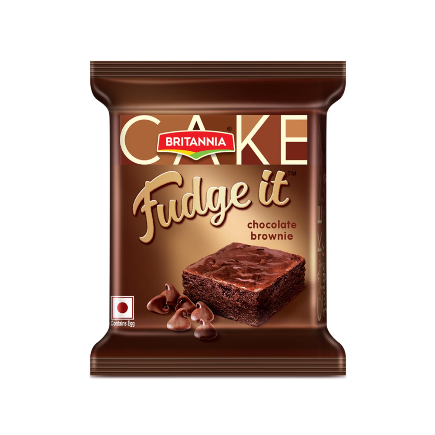 Britannia Cakes Chocolate Brownie Pouch, 40 g