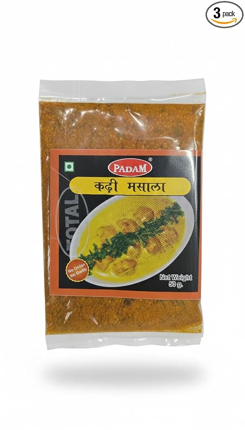 Padam Kadhi Masala, No Onion No Garlic, (Pack of 3x50g)