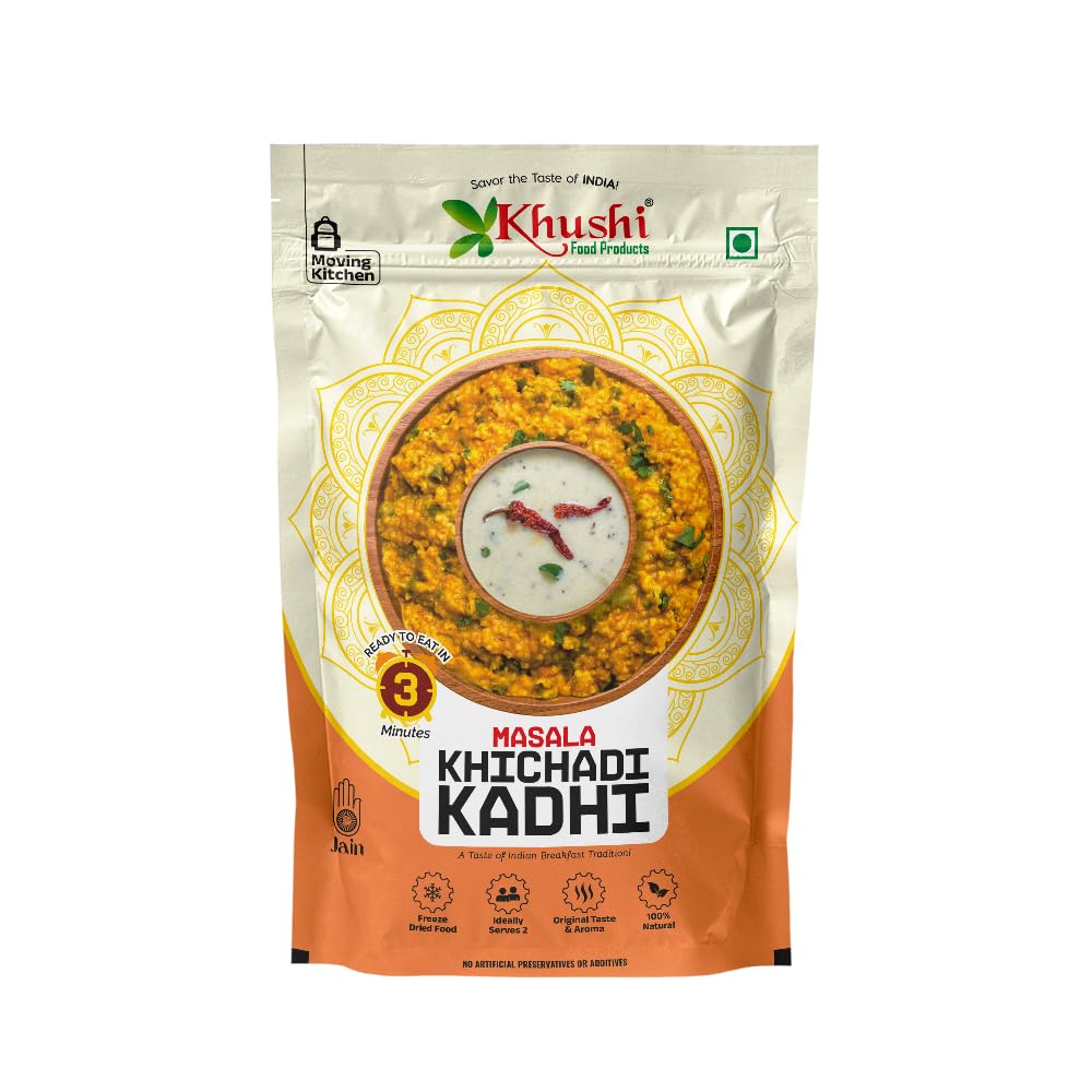 Khushi Food Products Jain Masala Khichdi Kadhi (65 g)