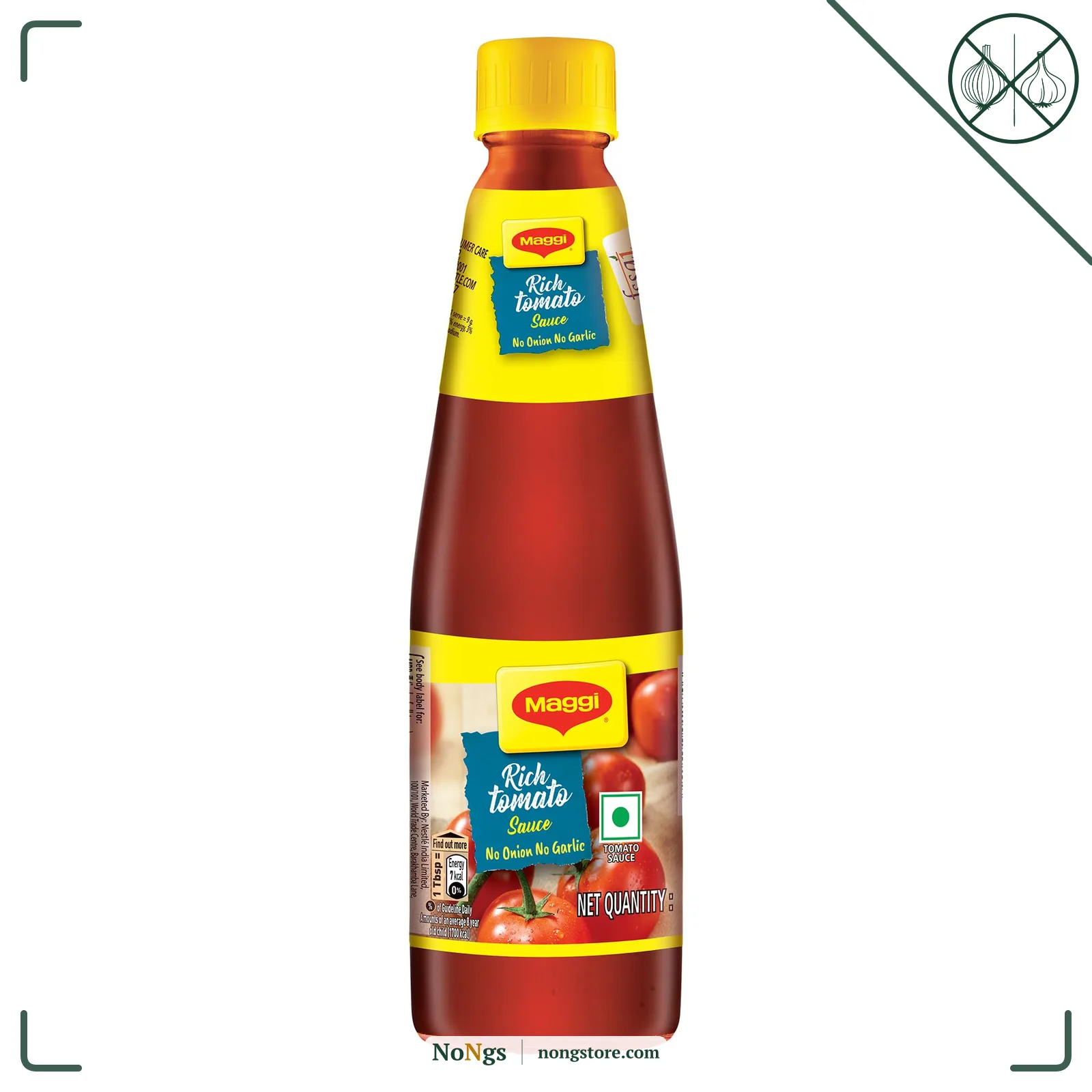 MAGGI Rich Tomato Sauce, No Onion No Garlic, 485g
