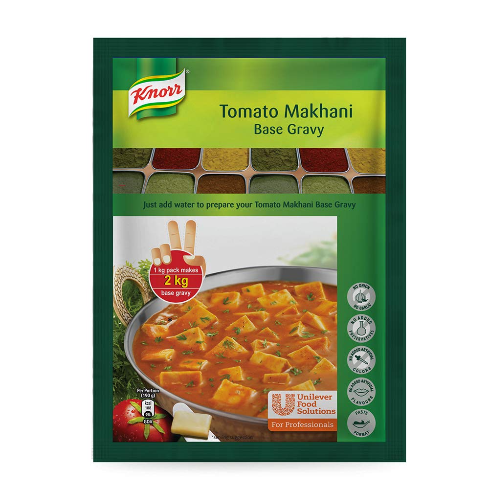 Knorr Tomato Makhani Gravy 1 Kg - (No Onion No Garlic)