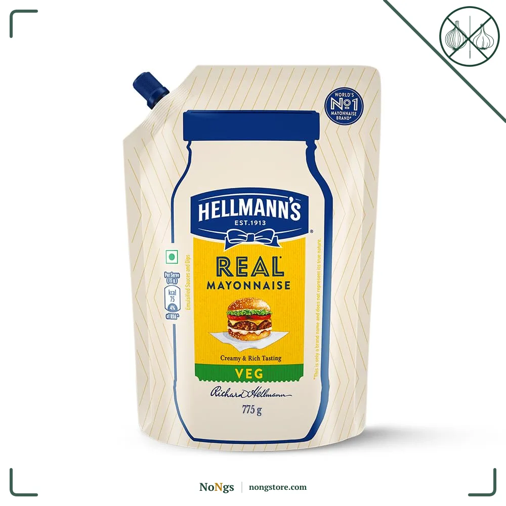 Hellmann's Veg Mayonnaise|| 100% Vegetarian Creamy Mayo Used For Dressings And Condiments|| 775 g